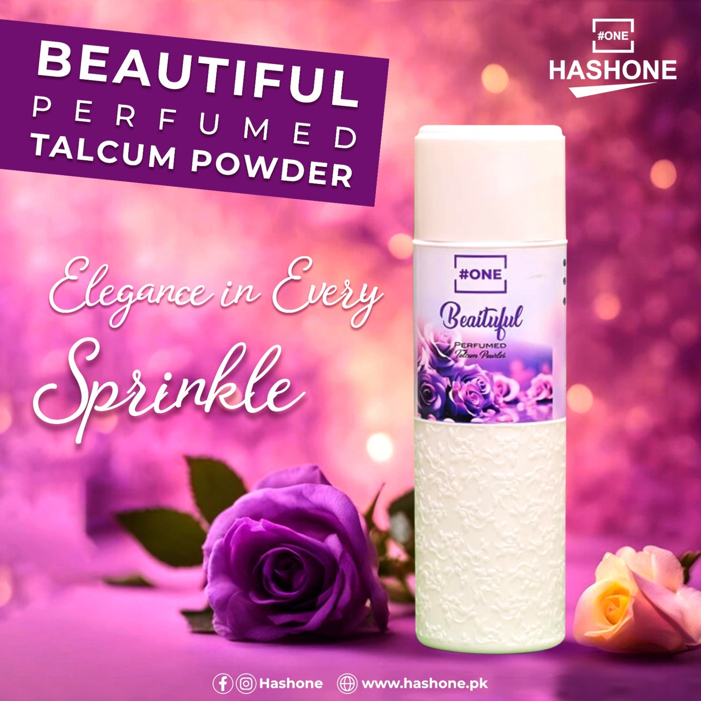 Beautiful Talcum Powder