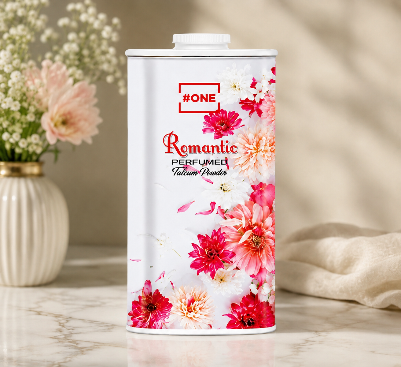 Romantic Perfume Talcum Powder