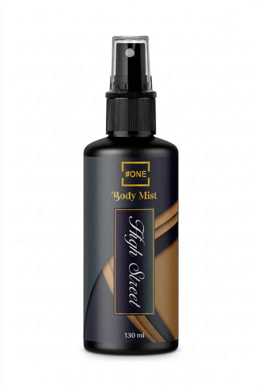 High Street Body Mist on white
