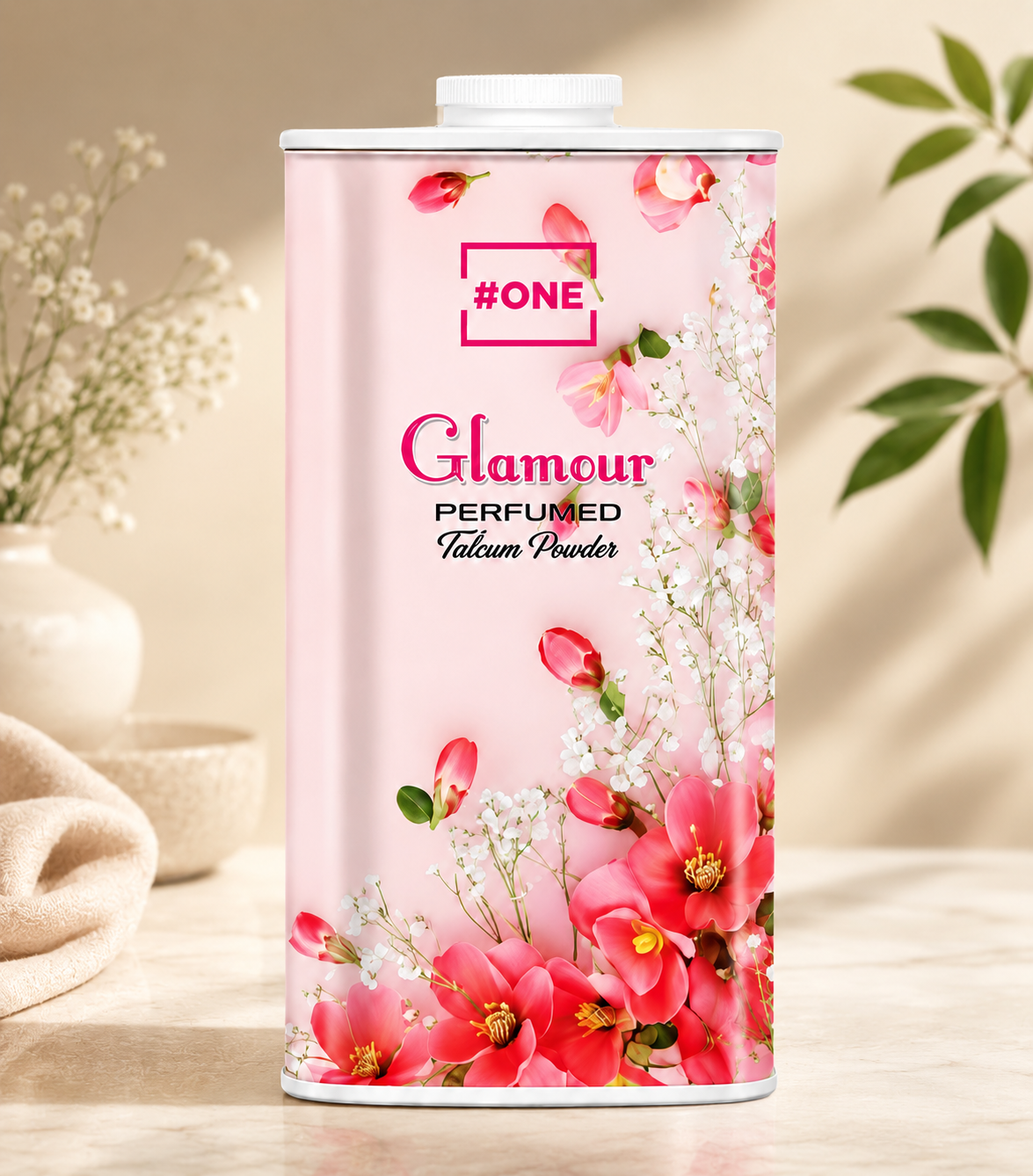 Glamour Perfume Talcum Powder