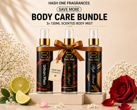 Body Mist Trio Bundle - Urban Men, Mr Perfect & High Street